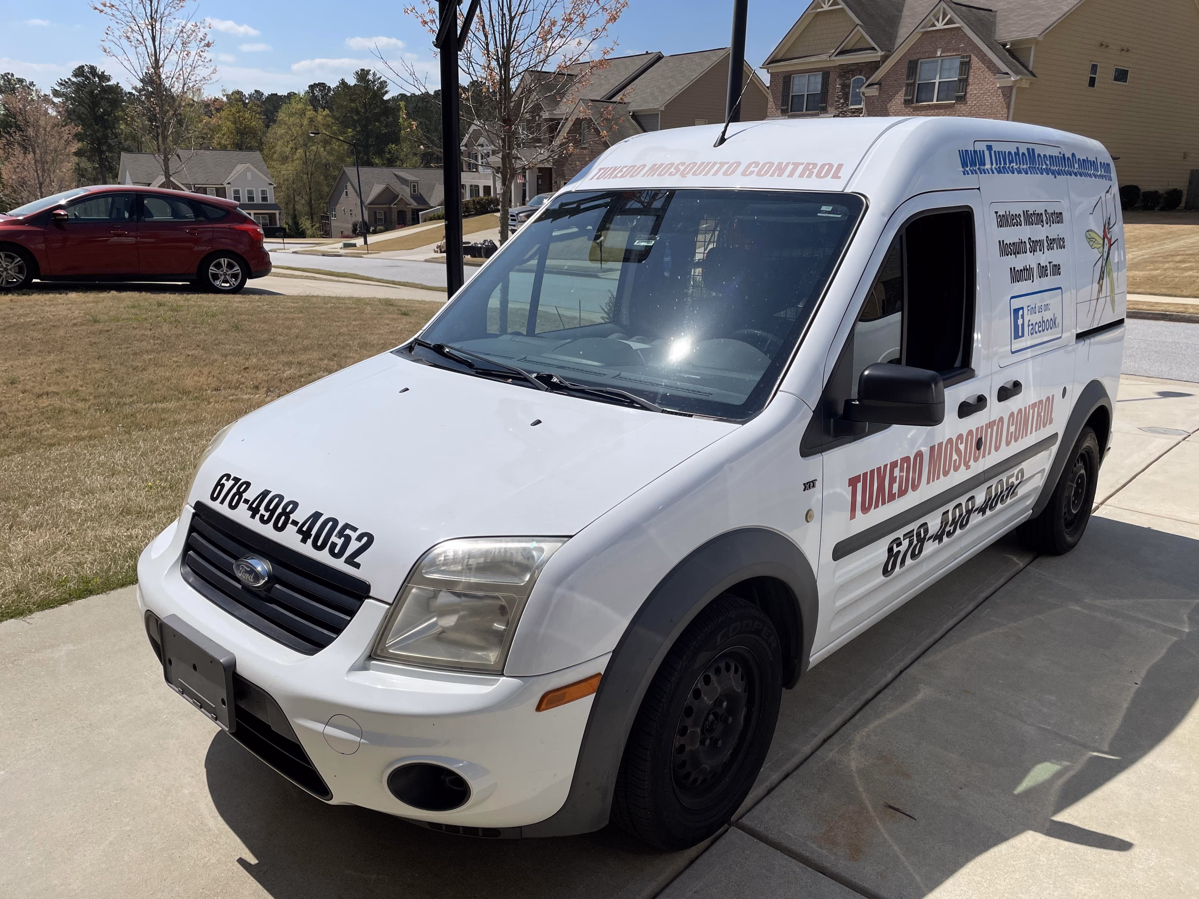Tuxedo Mosquito Control service vehicle