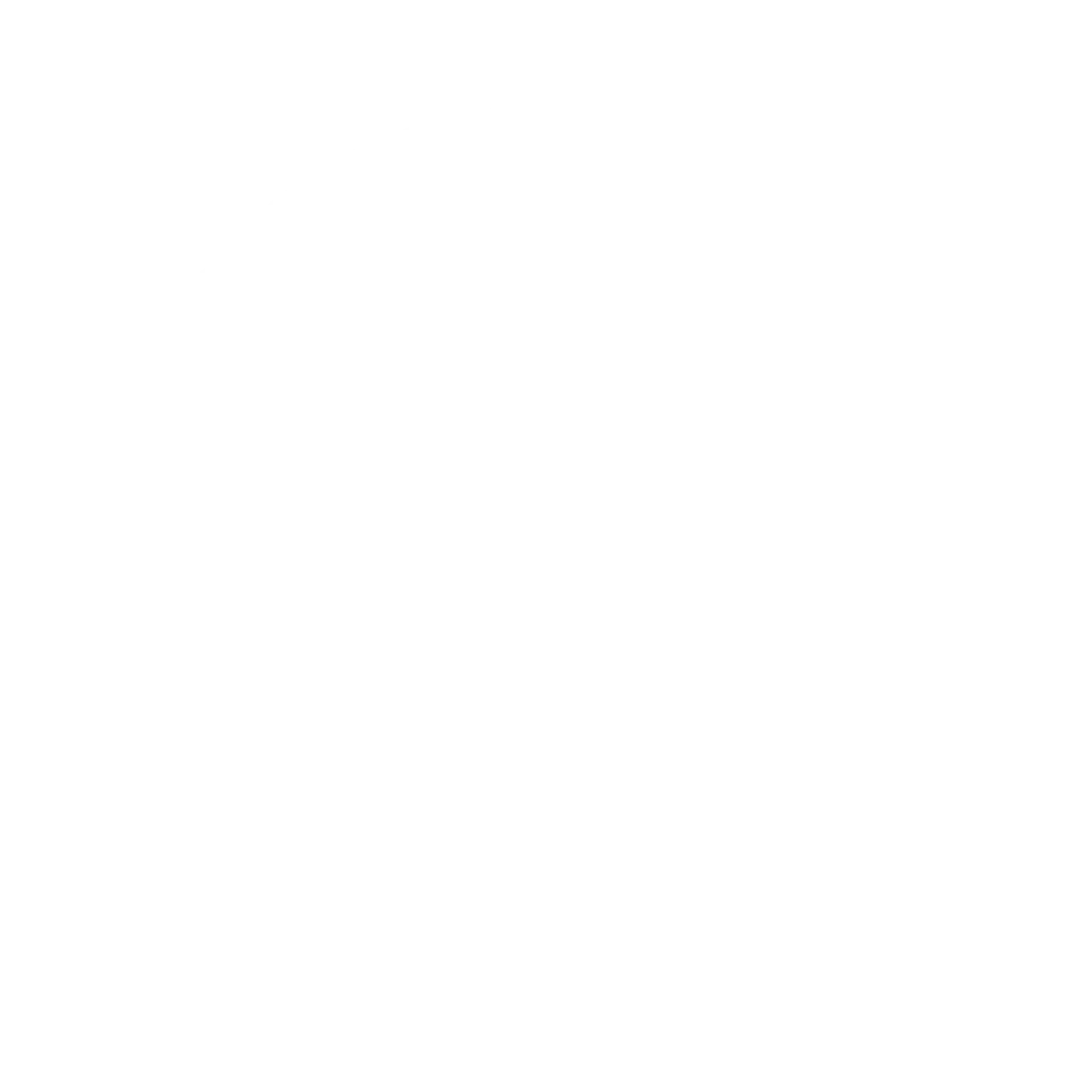 A black and white photo of a person in a circle.