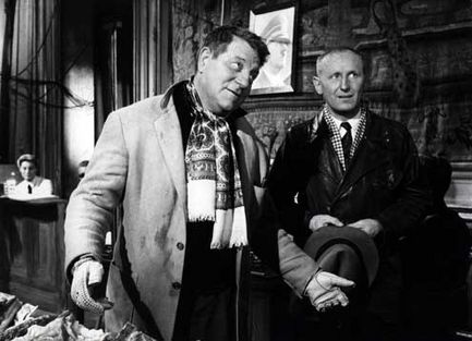 la traverse de paris 1956 ral : Claude Autant Lara Bourvil Jean Gabin Collection Christophel