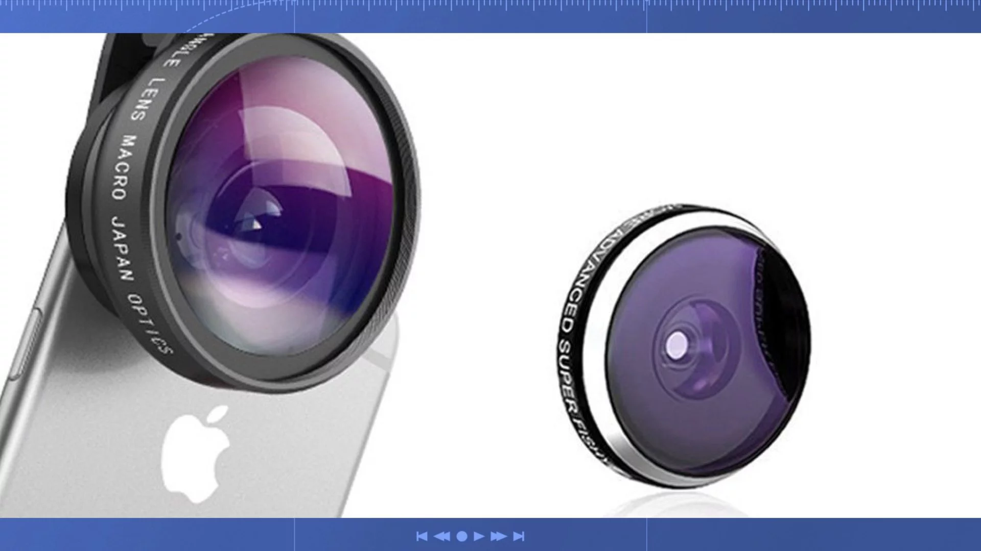 Les Accessoires iPhone et smartphone pour la vidéo