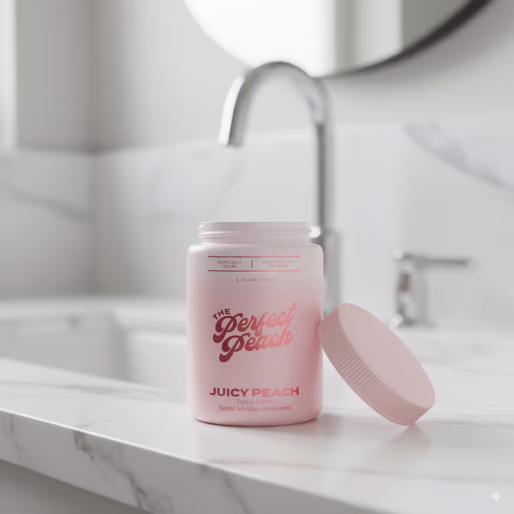AI-generated supplement bottle photo for wellness brand e-commerce