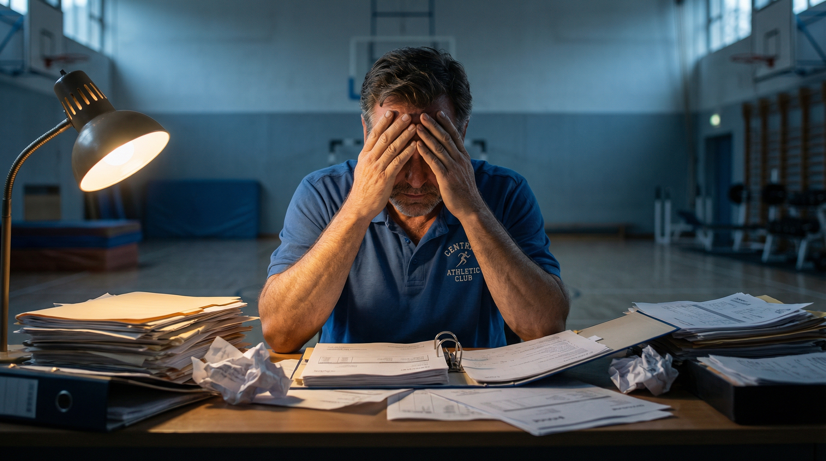 dirigeant de sport débordé