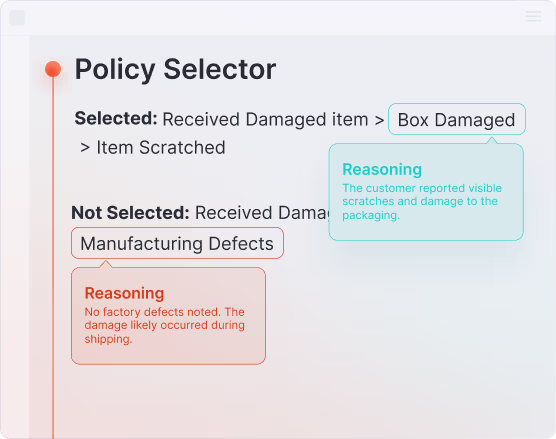 Autonomous Shopper & Policy Match Diagram