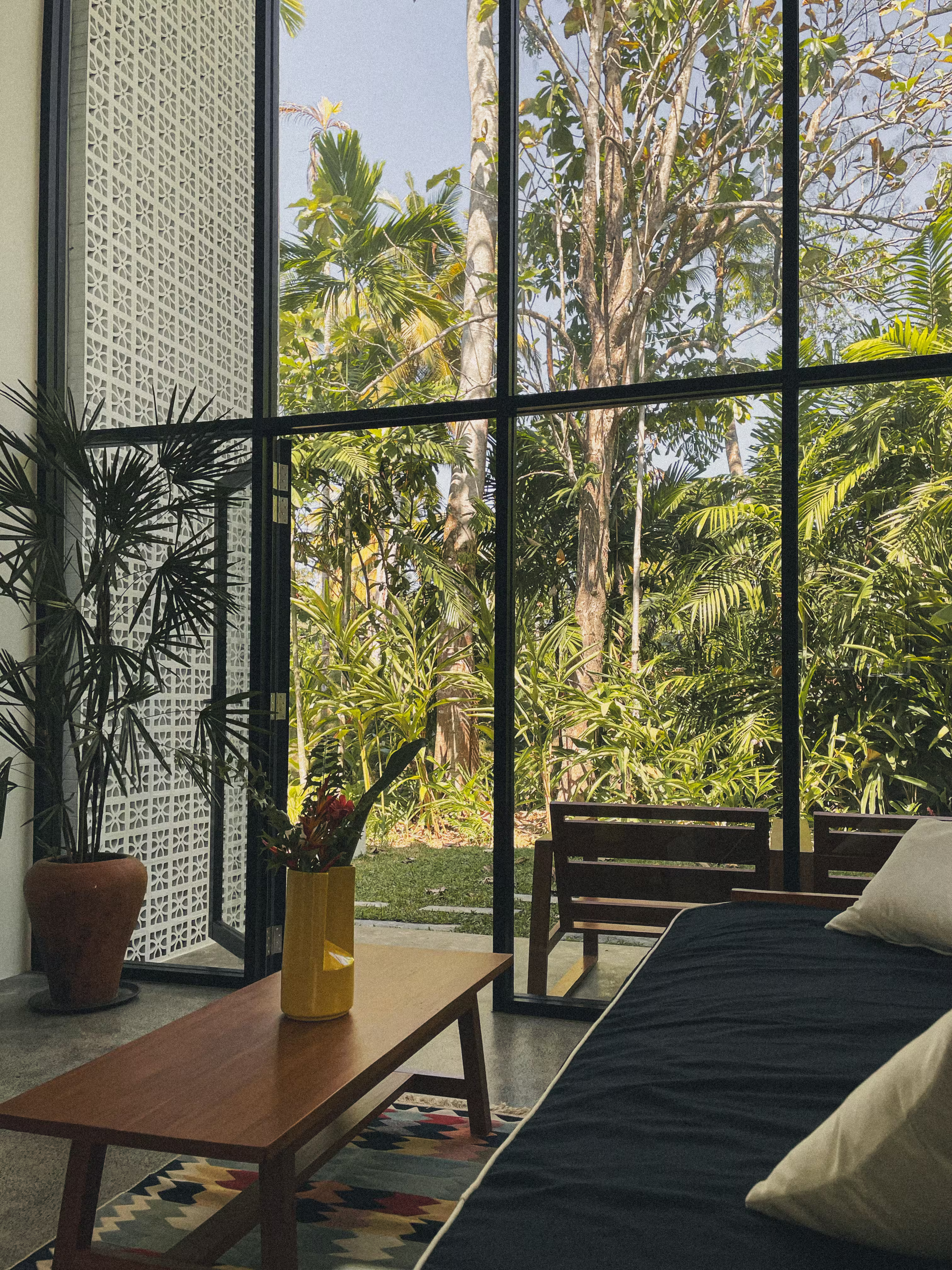 Private tropical oasis set apart from the main garden for total seclusion