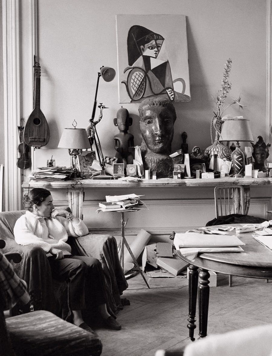 Black and white archive photo of an artist studio, Licuala Artist in Residence journal, Sri Lanka