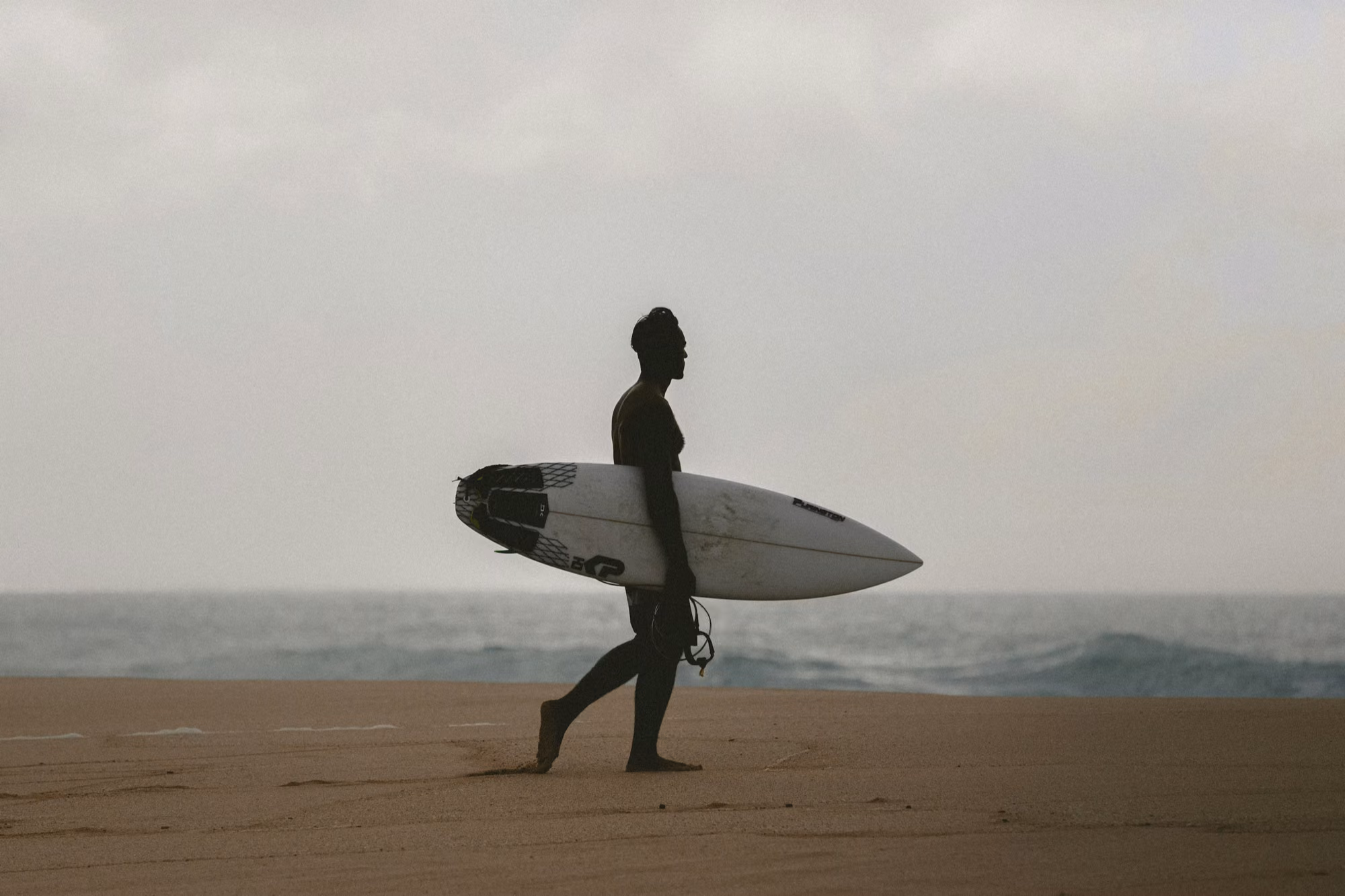Surfing at Kabalana beach near Licuala Lanka, Ahangama, Sri Lanka