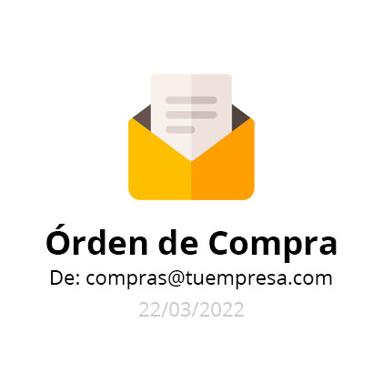 Órdenes de compra