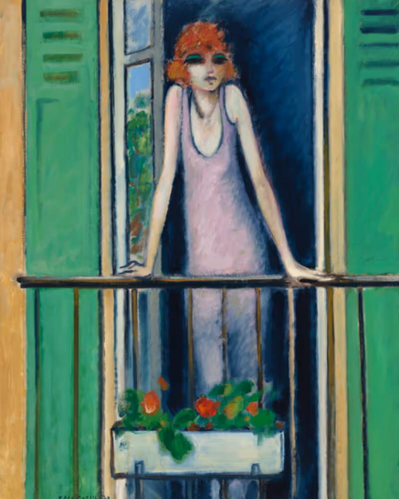 Au balcon