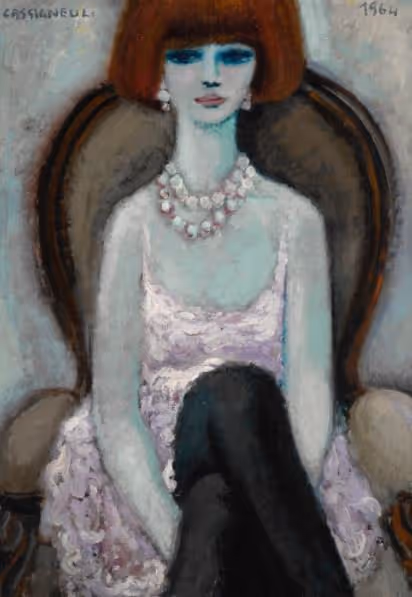 La Femme aux Bas Noirs