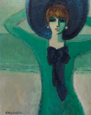 Femme en Vert