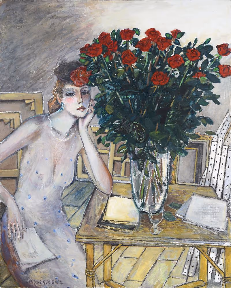 Modèle dans l'atelier