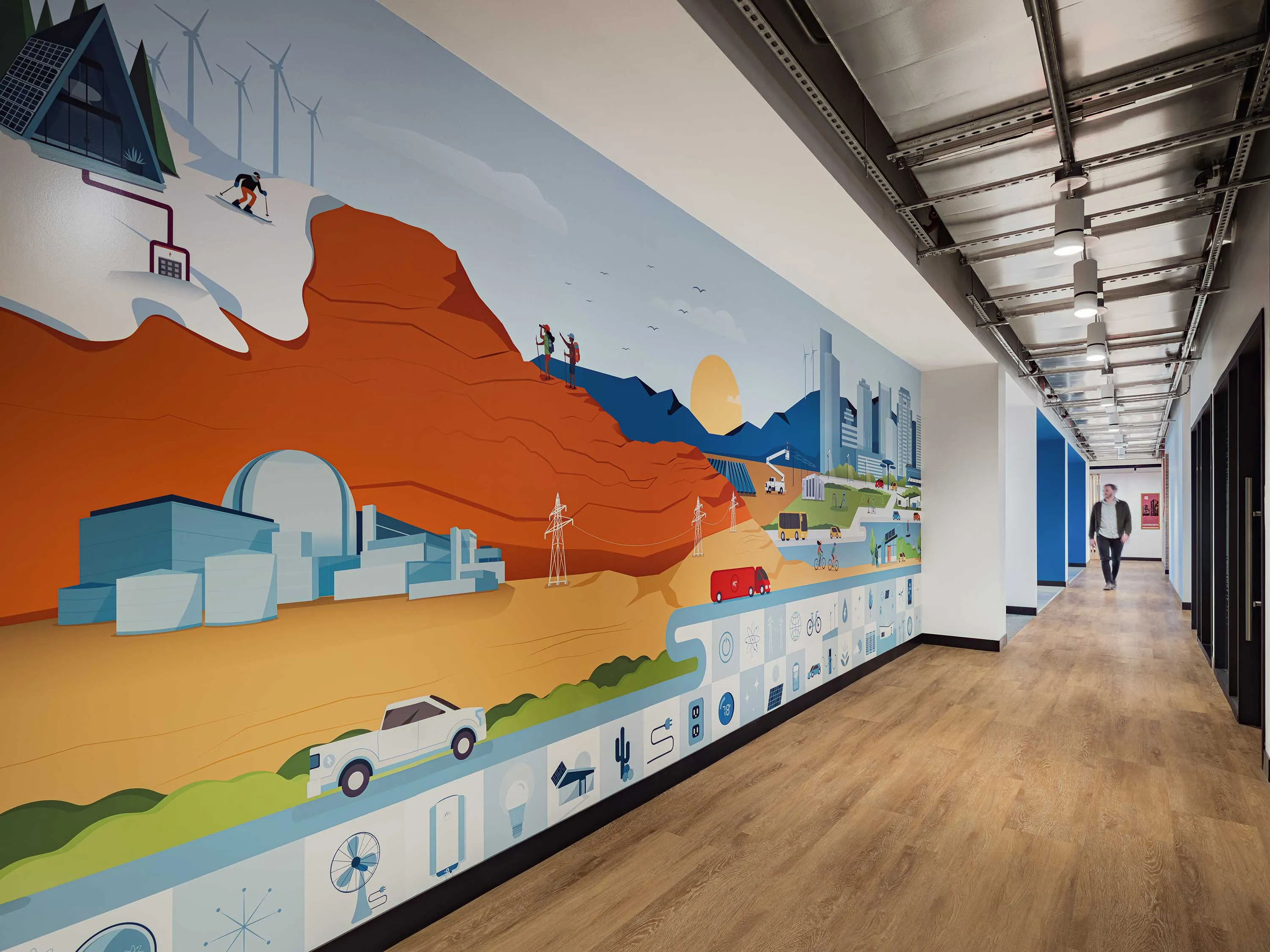 APS Deer Valley Campus mural