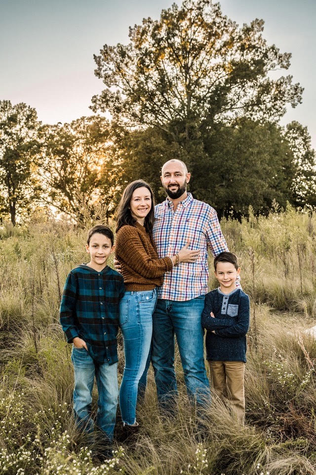 Brooks family portrait