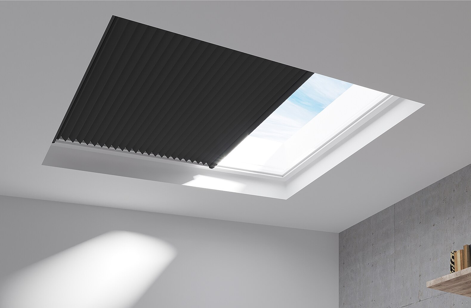 Skylight blinds