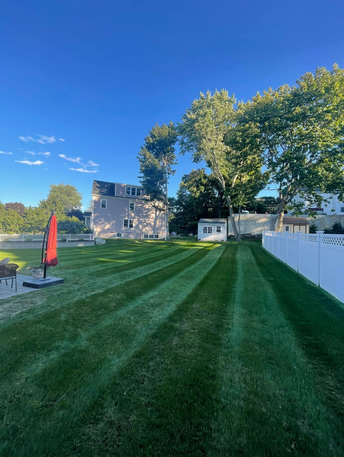 image of a flower bed for a landscaping service