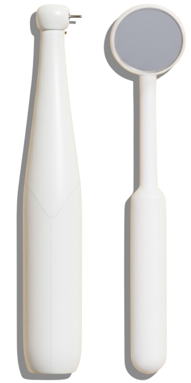 Dentist drill and mirror