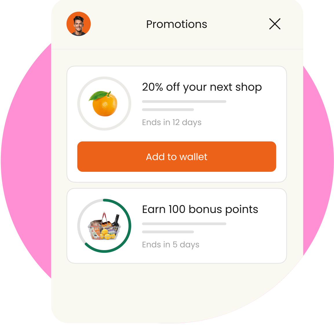Add promotion to wallet
