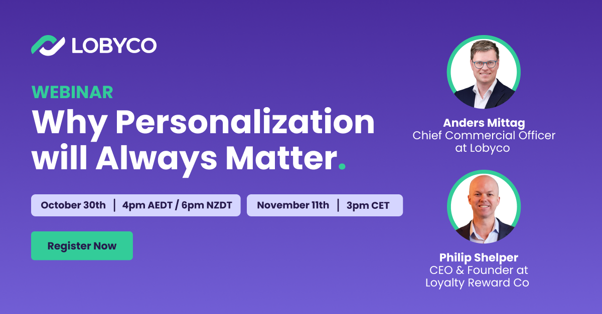 Webinar: Personalization - Lobyco