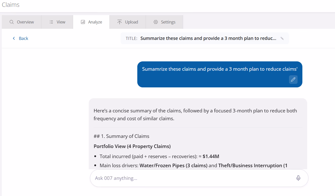 RTRS claims AI summary