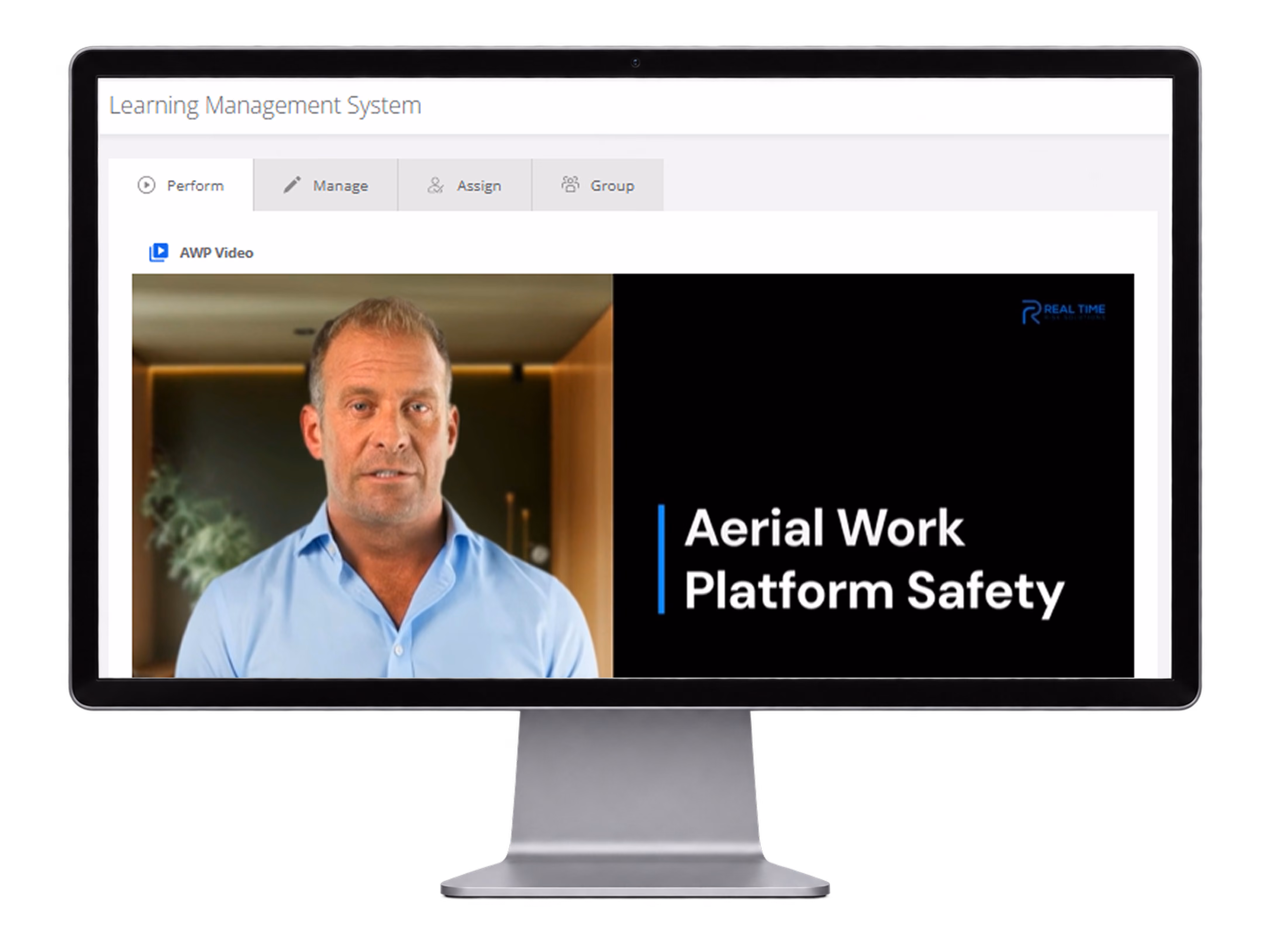 RTRS training video playback
