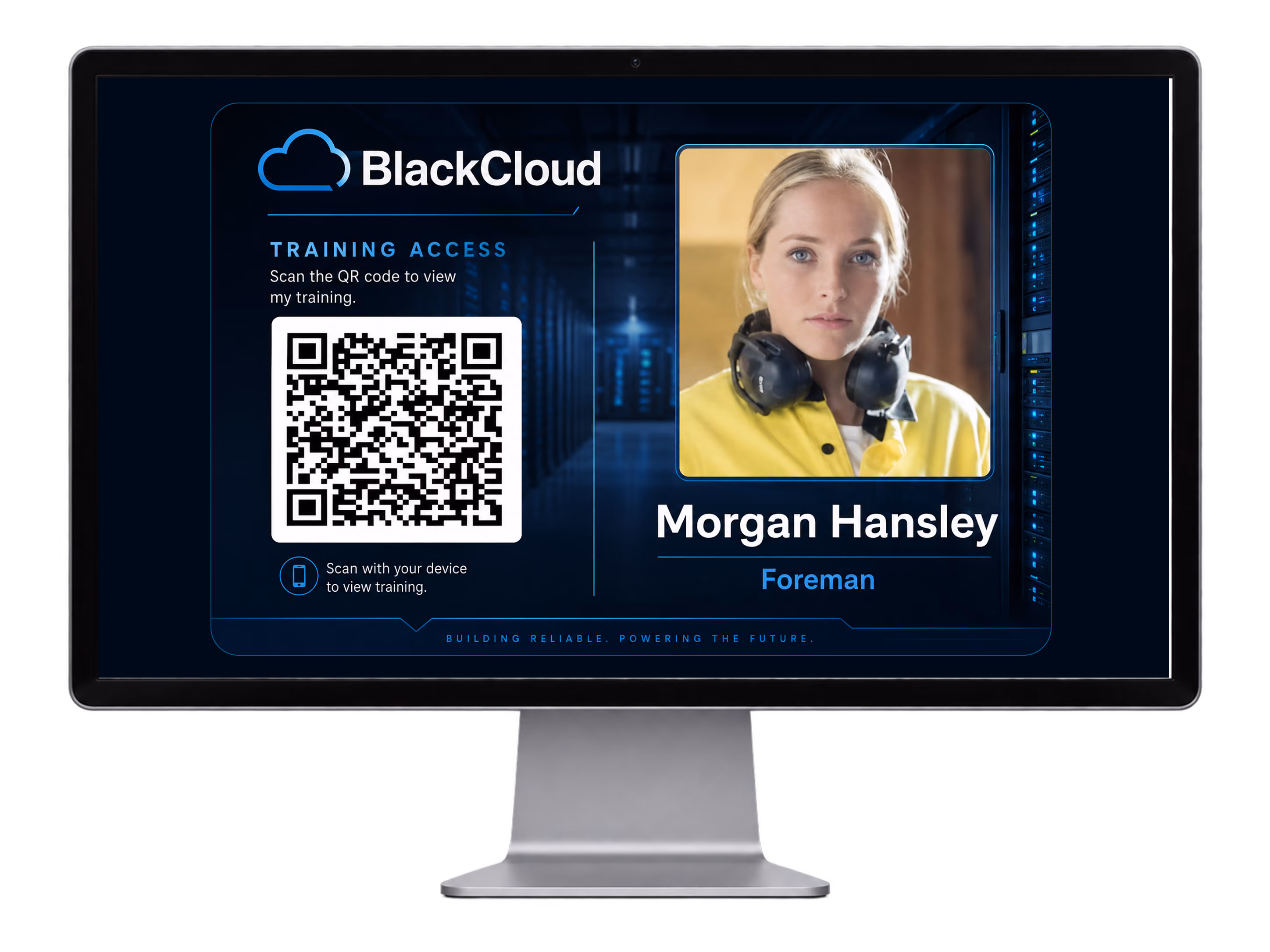 RTRS QR training badge