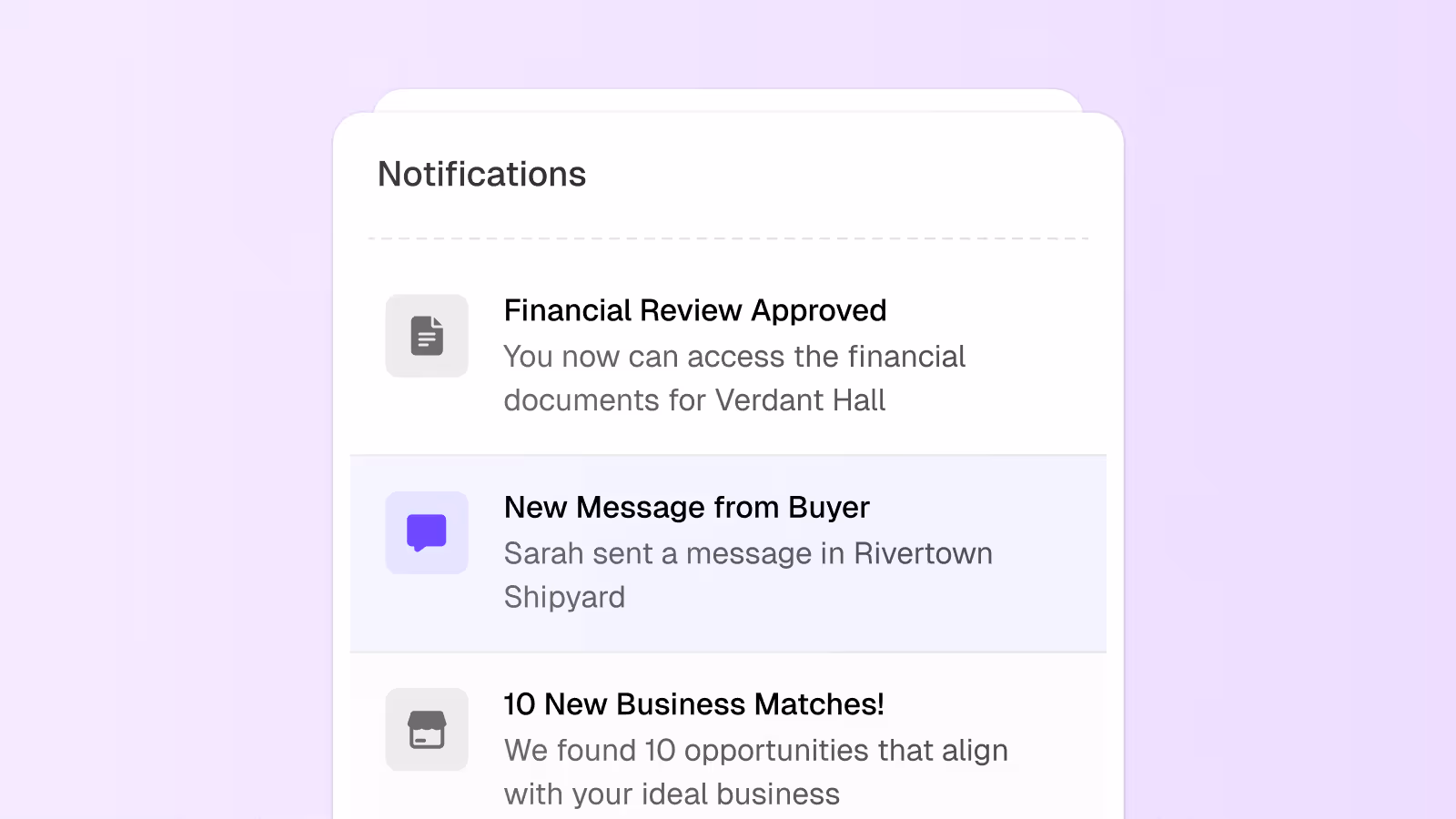 Instant updates