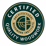 Logo of the Architectural Woodwork Institute Certified Quality Woodwork.