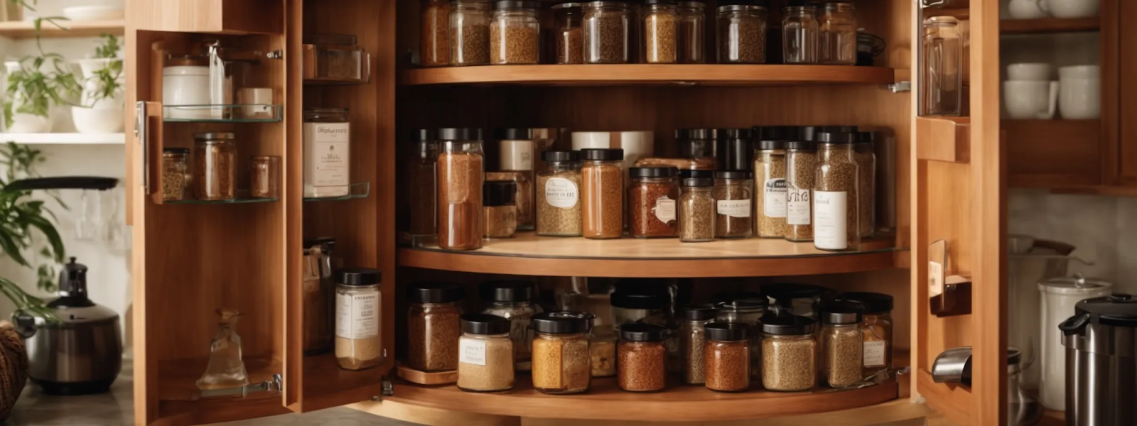 Use Lazy Susans to Reach Every Corner