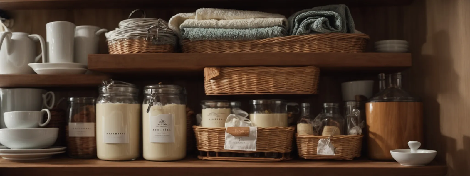 Add Under-Shelf Baskets for Extra Storage