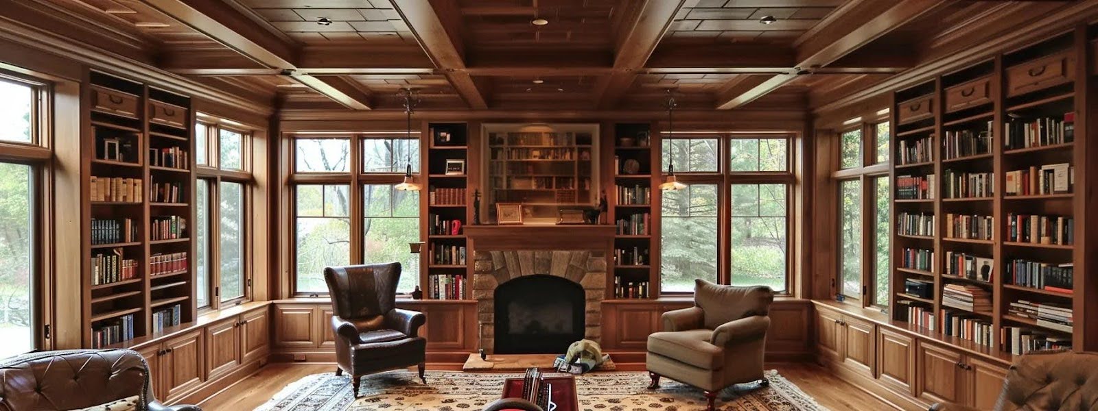 How Do You Organize Floor to Ceiling Bookshelves