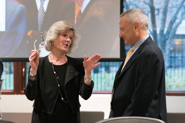 Participants at the Century Initiative quarterly meeting