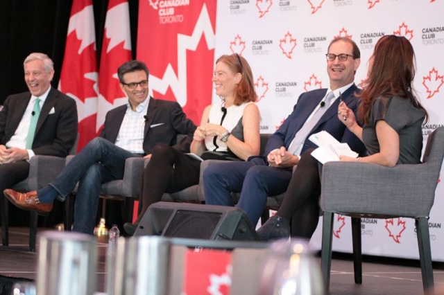 Canada 150 Series Century Initiative Panel panelists