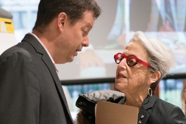 Participants at the Century Initiative quarterly meeting