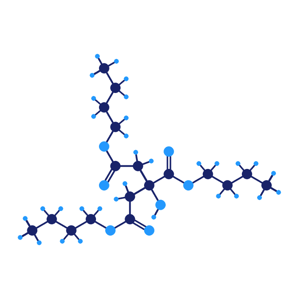 Tributyl Citrate molecular structure