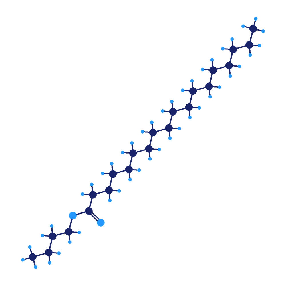 N-Butyl Stearate molecular structure