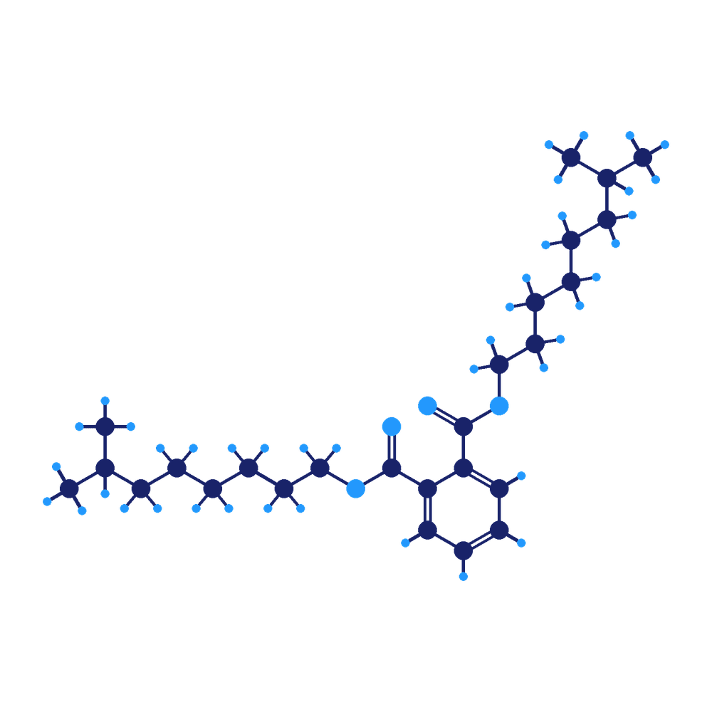 Diisononyl Phthalate molecular structure