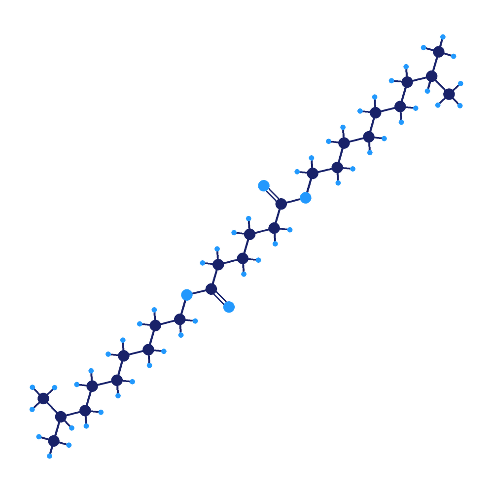 Diisodecyl Adipate molecular structure