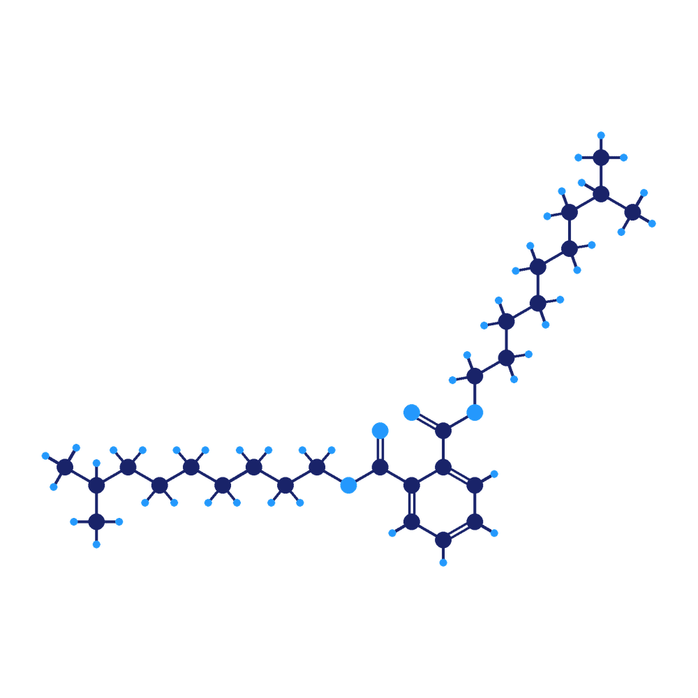 Diisodecyl Phthalate molecular structure