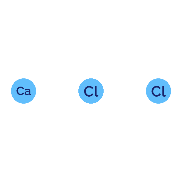 Calcium Chloride molecular structure
