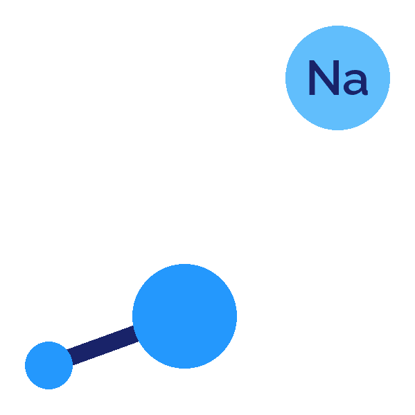 Caustic Soda molecular structure