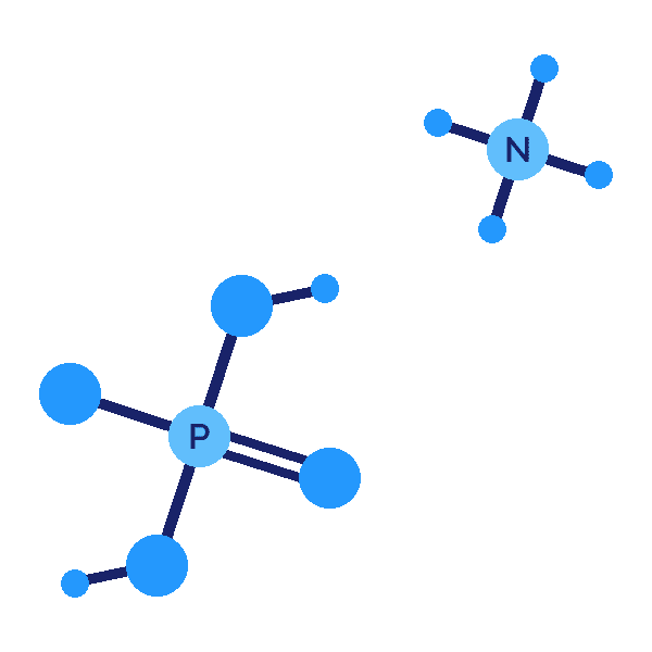 Monoammonium Phosphate molecular structure