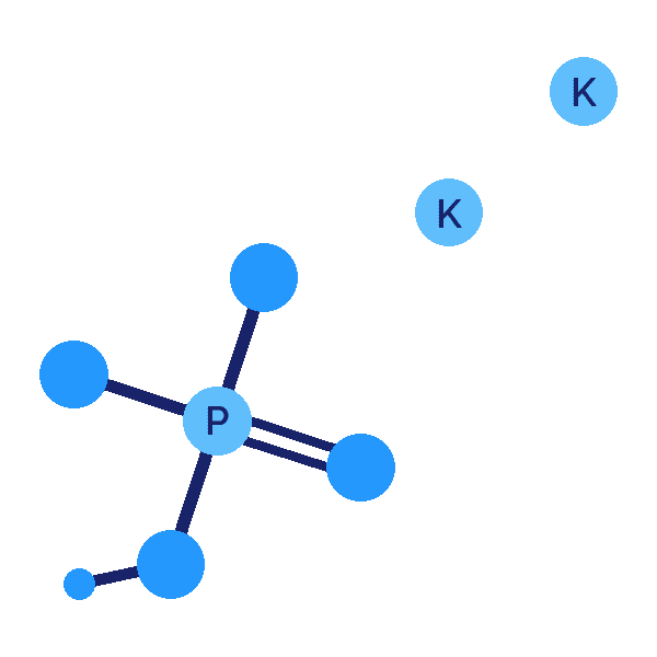 Dipotassium Phosphate molecular structure