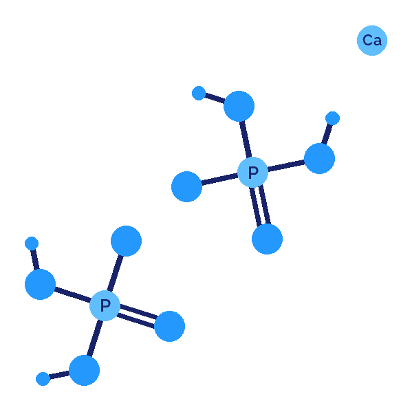 Monocalcium Phosphate molecular structure