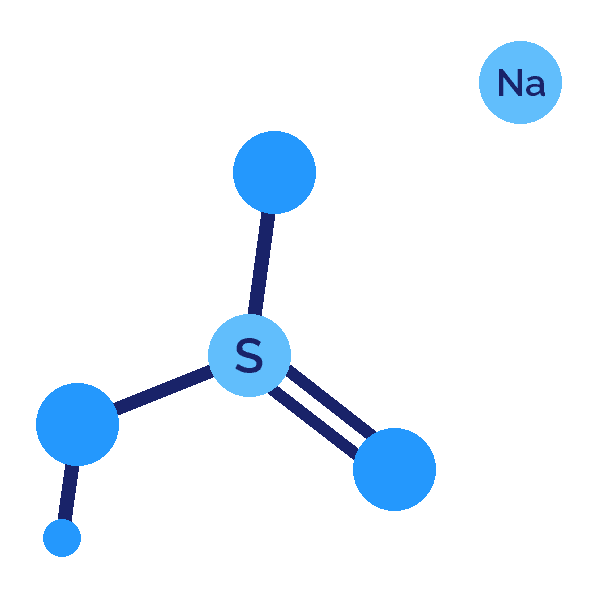 Sodium Bisulfite molecular structure