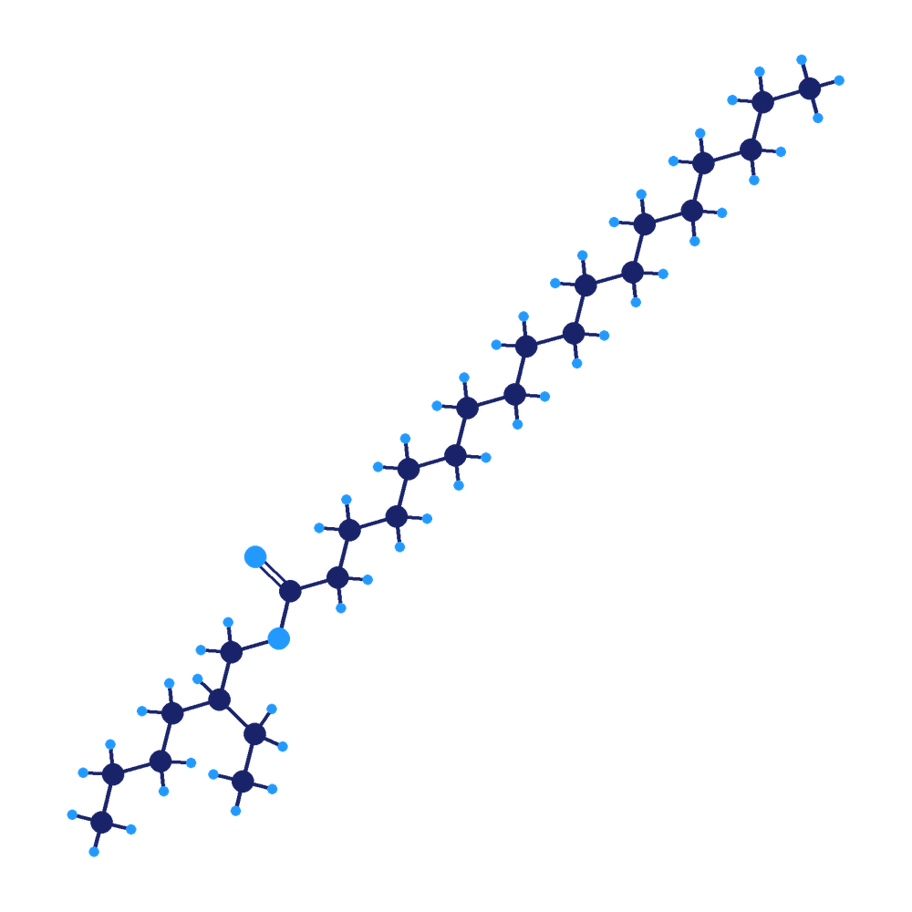 Octyl Stearate molecular structure
