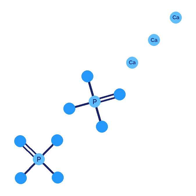 Tricalcium Phosphate molecular structure