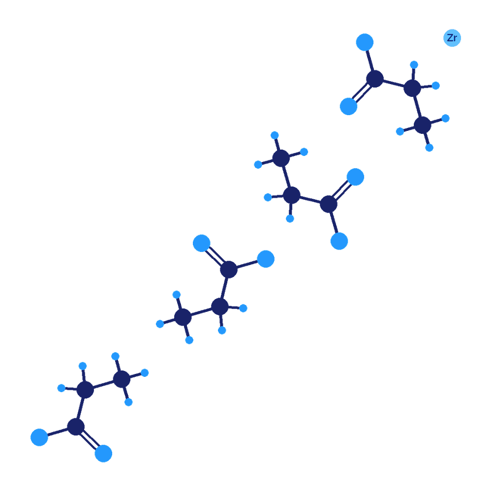 Zirconium Propionate molecular structure