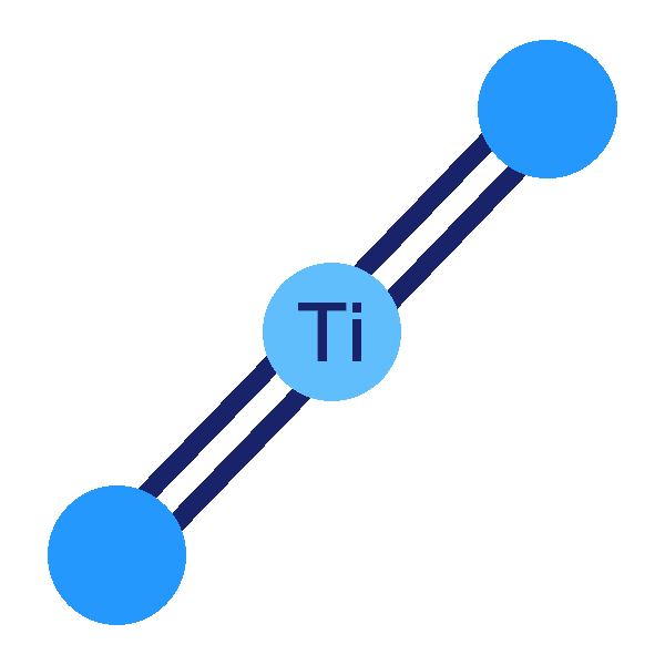 Titanium Dioxide molecular structure