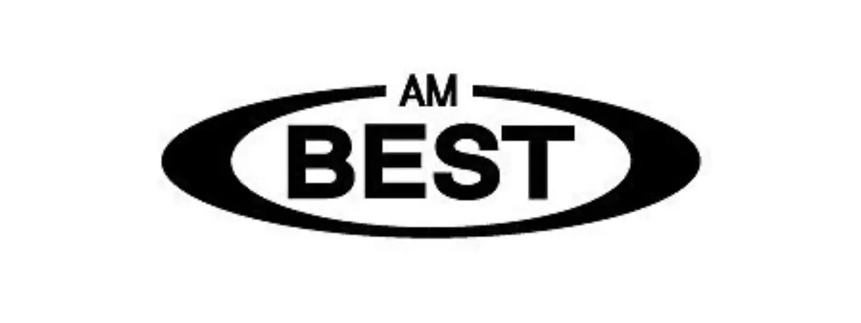 A black and white logo with the words i am best.