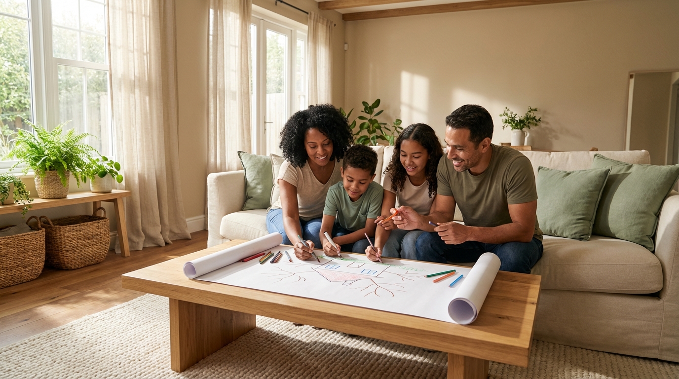 Illustration representing Families in Crisis: Steps Toward Effective Interventions